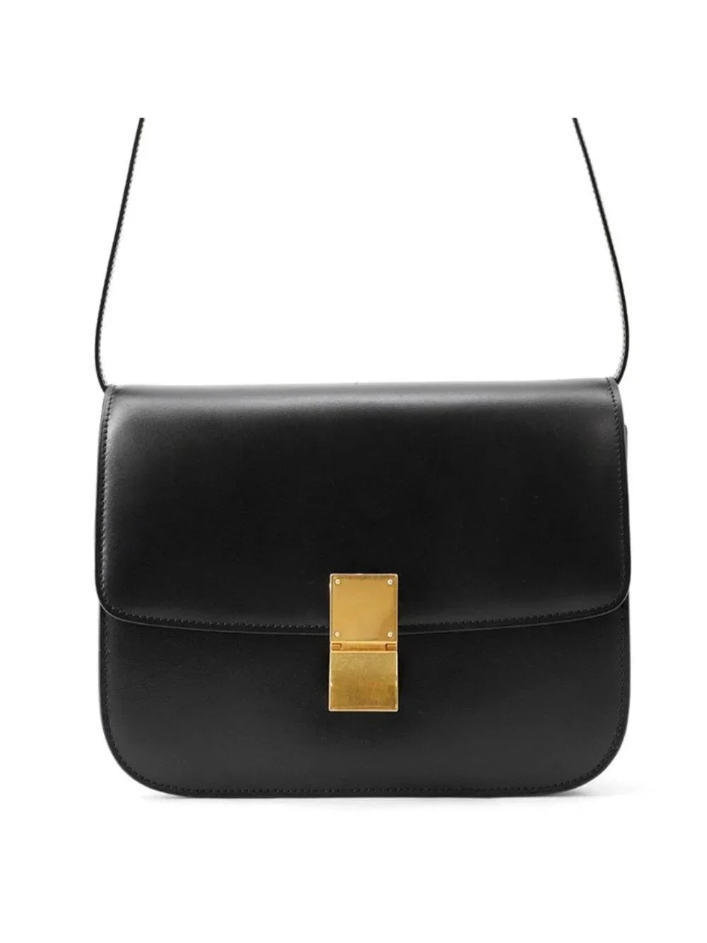 Celine Shoulder Bag Classic Box Dls Black
